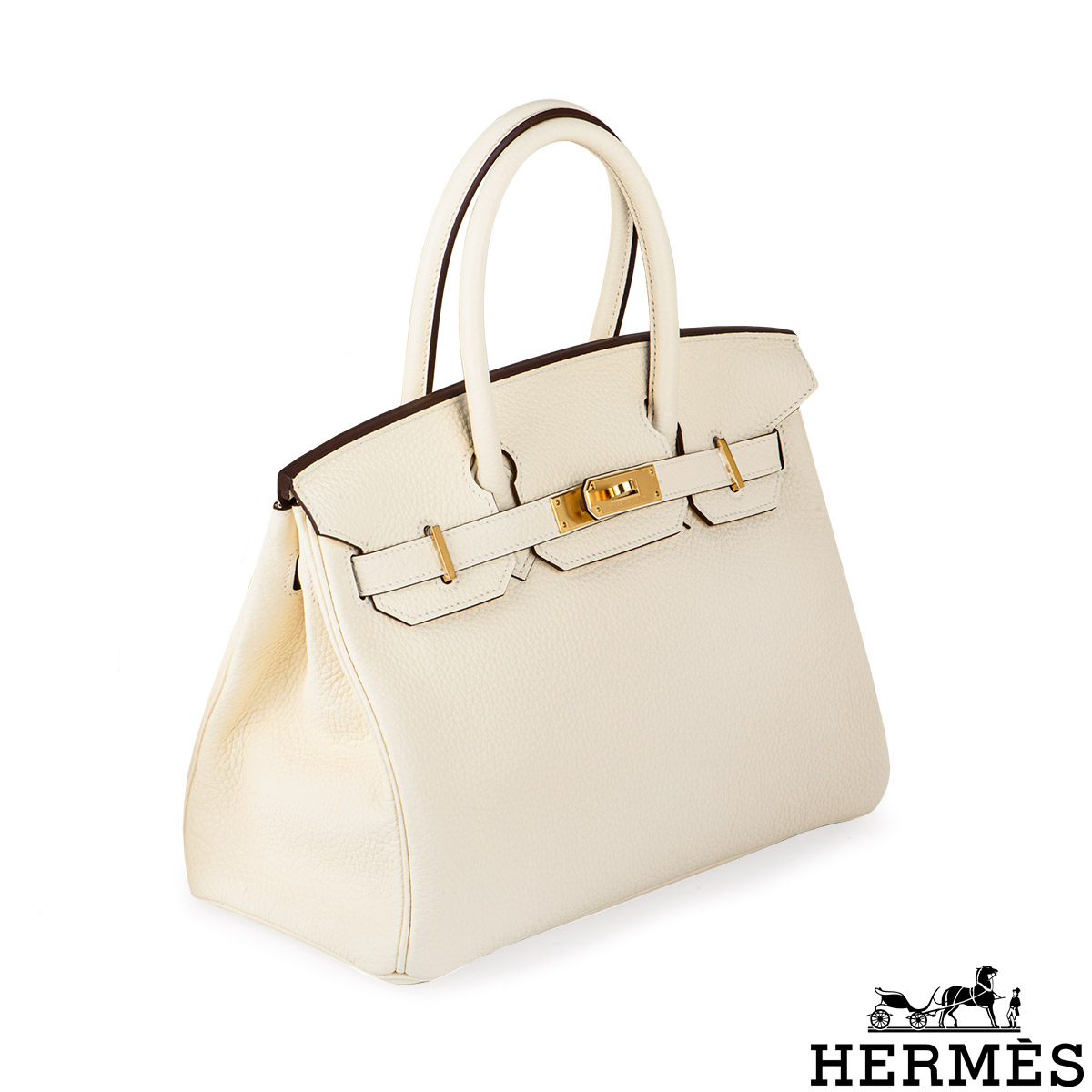 Hermès Birkin 30 Taurillon Clemence Nata | SACLÀB